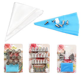 Mangas, picos y decoradores para reposteria